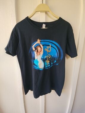 TAYLOR SWIFT 2011 Speak Now Concert T-Shirt Black Graphic Tee Size Small